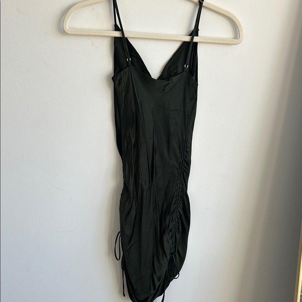 Aritzia Wilfred Only Ruched Slip Dress | Size XXS - Picture 5 of 8